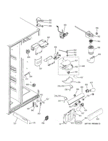 07 - Fresh Food Section parts for Ge Refrigerator GSHS3KGXCCSS from AppliancePartsPros.com