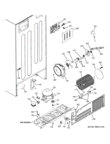 08 - Sealed System & Mother Board parts for Ge Refrigerator PTE22SBTARSS from AppliancePartsPros.com