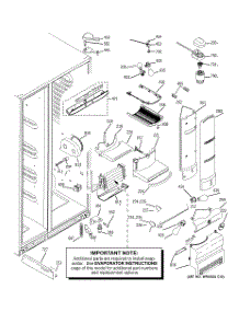08 - Fresh Food Section parts for Ge Refrigerator PSC23PSSDSS from AppliancePartsPros.com