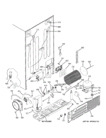 02 - Sealed System & Mother Board parts for Ge Refrigerator PSC23PSSASS from AppliancePartsPros.com