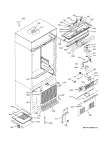 02 - Controls & Components parts for Ge Refrigerator ZICP360SLASS from AppliancePartsPros.com