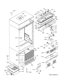 02 - Controls & Components parts for Ge Refrigerator ZICP360SRCSS from AppliancePartsPros.com
