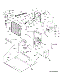 05 - Sealed System & Mother Board parts for Ge Refrigerator ZICP360SRASS from AppliancePartsPros.com