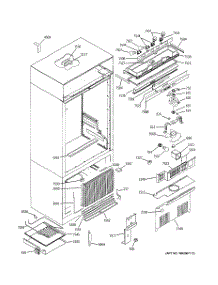 02 - Controls & Components parts for Ge Refrigerator ZICS360NRGLH from AppliancePartsPros.com