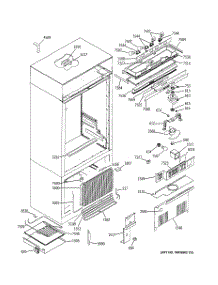 02 - Controls & Components parts for Ge Refrigerator ZICS360NRHRH from AppliancePartsPros.com