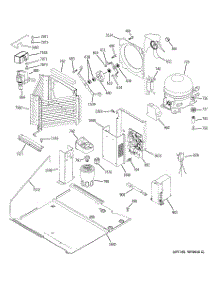 05 - Sealed System & Mother Board parts for Ge Refrigerator ZICS360NRERH from AppliancePartsPros.com