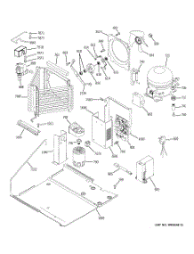 05 - Sealed System & Mother Board parts for Ge Refrigerator ZICP720ASBSS from AppliancePartsPros.com