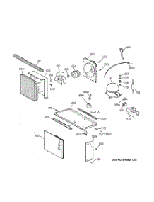 04 - Unit Parts parts for Ge Refrigerator ZIR36NMALH from AppliancePartsPros.com