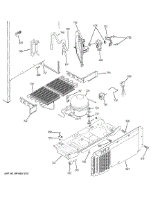 06 - Unit Parts parts for Ge Refrigerator GTS18SCXBRSS from AppliancePartsPros.com