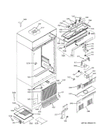 02 - Controls & Components parts for Ge Refrigerator ZICP360SRFSS from AppliancePartsPros.com