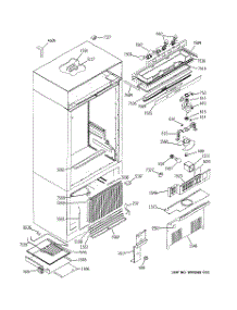 02 - Controls & Components parts for Ge Refrigerator ZIC360NXARH from AppliancePartsPros.com