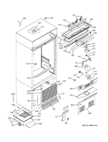 02 - Controls & Components parts for Ge Refrigerator ZICP360NXARH from AppliancePartsPros.com