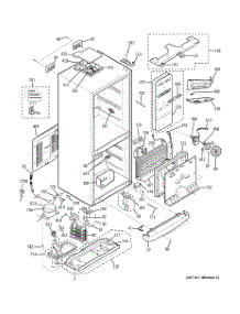 02 - Cabinet parts for Ge Refrigerator GBC12IAXARSS from AppliancePartsPros.com