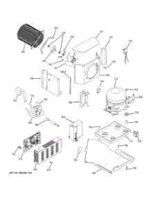 05 - Sealed System & Mother Board parts for Ge Refrigerator ZICS360NXALH from AppliancePartsPros.com
