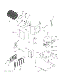 05 - Sealed System & Mother Board parts for Ge Refrigerator ZICS360NRJRH from AppliancePartsPros.com