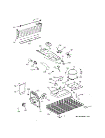03 - Unit Parts parts for Ge Refrigerator GTS17FCSDRWW from AppliancePartsPros.com