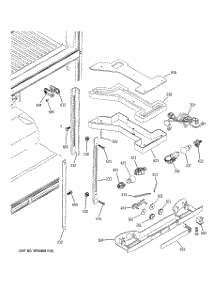 05 - Fresh Food Section parts for Ge Refrigerator GTE22JBTJRWW from AppliancePartsPros.com