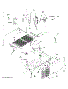 06 - Unit Parts parts for Ge Refrigerator GTS18WCPYRCC from AppliancePartsPros.com