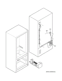 03 - Water System parts for Ge Refrigerator PDS22SFSDLSS from AppliancePartsPros.com