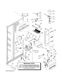 08 - Fresh Food Section parts for Ge Refrigerator PSC25NSWASS from AppliancePartsPros.com