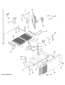 06 - Unit Parts parts for Ge Refrigerator DTS18ICSXRWW from AppliancePartsPros.com