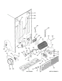 02 - Sealed System & Mother Board parts for Ge Refrigerator PSC25MGTBWW from AppliancePartsPros.com
