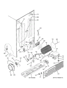 02 - Sealed System & Mother Board parts for Ge Refrigerator PSC25MSWASS from AppliancePartsPros.com