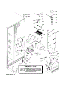 08 - Fresh Food Section parts for Ge Refrigerator PSC25MSWASS from AppliancePartsPros.com