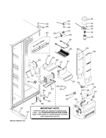 08 - Fresh Food Section parts for Ge Refrigerator PSC25NSWCSS from AppliancePartsPros.com