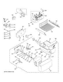 05 - Ice Maker & Dispenser parts for Ge Refrigerator ESH22JFXJWW from AppliancePartsPros.com