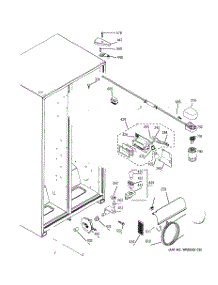 06 - Fresh Food Section parts for Ge Refrigerator BSS25JFTIWW from AppliancePartsPros.com