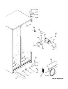06 - Fresh Food Section parts for Ge Refrigerator GSE22KEWGFSS from AppliancePartsPros.com