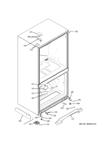 06 - Case Parts parts for Ge Refrigerator GDSL3KCYALLS from AppliancePartsPros.com