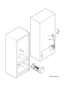 03 - Water System parts for Ge Refrigerator PDS20SBSARSS from AppliancePartsPros.com
