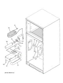 07 - Fresh Food Section parts for Ge Refrigerator PTS25SHRARBS from AppliancePartsPros.com