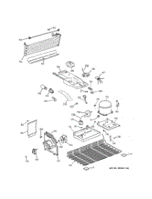 03 - Unit Parts parts for Ge Refrigerator GTS17FCSBRWW from AppliancePartsPros.com