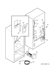 03 - Water System parts for Ge Refrigerator PDS22SISDRSS from AppliancePartsPros.com