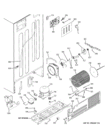 09 - Sealed System & Mother Board parts for Ge Refrigerator PTS25SHSCRSS from AppliancePartsPros.com