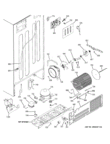 09 - Sealed System & Mother Board parts for Ge Refrigerator PTS22LHSCRCC from AppliancePartsPros.com