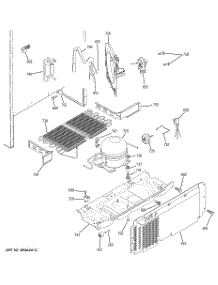 06 - Unit Parts parts for Ge Refrigerator GTS18DBPXRBB from AppliancePartsPros.com