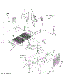 06 - Unit Parts parts for Ge Refrigerator GTH18IBXARWW from AppliancePartsPros.com