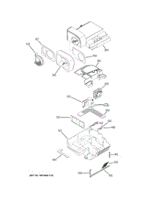 10 - Custom Cool parts for Ge Refrigerator PCE23NHTHFBB from AppliancePartsPros.com