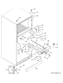04 - Fresh Food Section parts for Ge Refrigerator GTK18IBXARBS from AppliancePartsPros.com