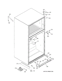 07 - Case Parts parts for Ge Refrigerator PTS22SCSCRSS from AppliancePartsPros.com