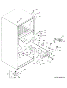 04 - Fresh Food Section parts for Ge Refrigerator GTS18KBPYRCC from AppliancePartsPros.com
