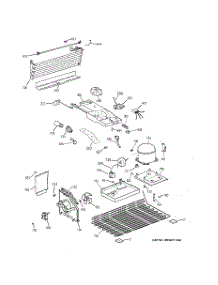 03 - Unit Parts parts for Ge Refrigerator GTT16BBSBRCC from AppliancePartsPros.com