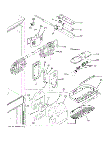 04 - Fresh Food Section parts for Ge Refrigerator CFCP1NIXBSS from AppliancePartsPros.com