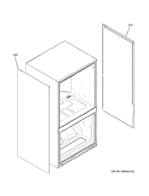 08 - Water Filtration & Dispenser parts for Ge Refrigerator CFCP1NIXBSS from AppliancePartsPros.com