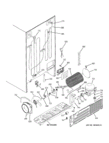 02 - Sealed System & Mother Board parts for Ge Refrigerator PSI23NSTFSV from AppliancePartsPros.com