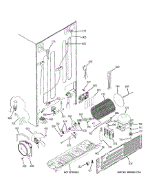 02 - Sealed System & Mother Board parts for Ge Refrigerator PSC25PSTASS from AppliancePartsPros.com
